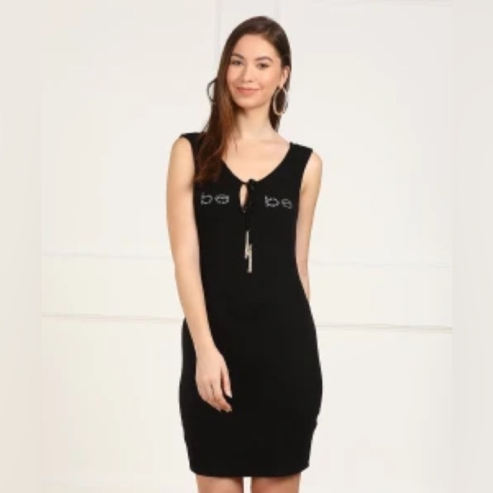 Bebe‎ ribbed bpdycon dress nwt